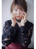 《hair make No.8・中村》外ハネショートボブ