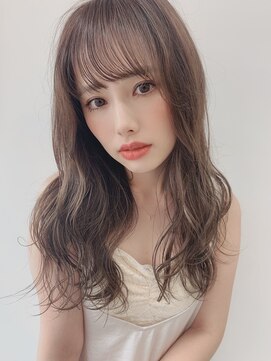 エマエコル(Emma ecole) Emma ecole シースルーベイビーバング×愛されセミディ by.木村