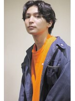 ブークル(boucle)&nbsp;前上りのセンターパート