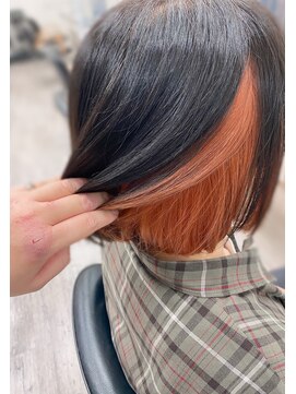 フレンズ 平岡店(friend's) 【札幌平岡　デザインカラー(インナーカラー)】　木村美菜子