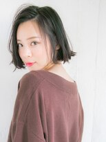 ルティア(Lutia) ブルーブラックカラー 外ハネセット