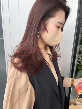 エミタス 宮街道(Emitas.) 【森崎】ベリーピンク[ベビーピンク/ベージュピンク/斜めバング]