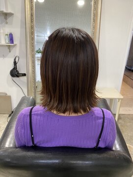 ヘアー アトリエ エゴン(hair atelier EGON) ロングからボブに