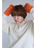 エヌ トーキョー(enu TOKYO) まろやかブラウンカラーで天使の輪 マッシュショート 学芸大学