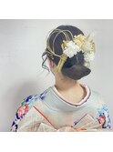成人式アレンジ