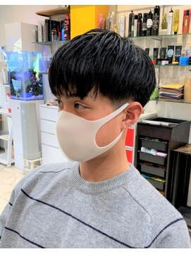 メンズヘアー パズル(Men's hair Puzzle) ナチュラルマッシュ