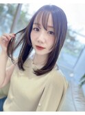 内巻きさら艶ストレート