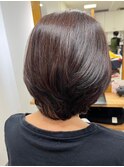 [ヘアークラフトサン] 大人女性に◎つやっとミディアムレイヤー