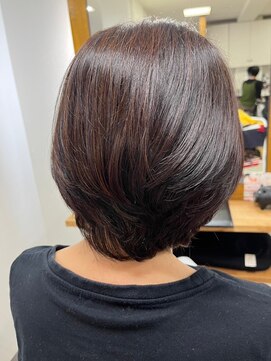 ヘアークラフト サン 住吉店 [ヘアークラフトサン] 大人女性に◎つやっとミディアムレイヤー
