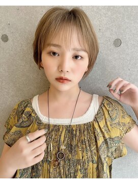 アッシュ 二子玉川店(Ash) マッシュショート/アースカラー/デザインカラー/二子玉川