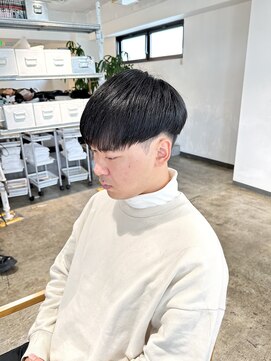 ザ オーダー(THE ORDER) 艶髪マッシュヘア重めマッシュ簡単スタイリングヘアツーブロック