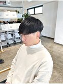 艶髪マッシュヘア重めマッシュ簡単スタイリングヘアツーブロック