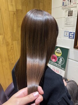 チアー ヘアリラクゼーション(cheer HAIRRELAXATION) 髪質改善トリートメント＋顔まわりレイヤーロング