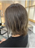 グレーベージュショート