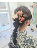 浴衣合わせのヘアセット★