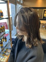 オーガニック ライフ 若葉 鶴ヶ島(organic+life) 20代30代40代ミルクティベージュ韓国ヘアハイトーン