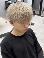 アンディ 御堂筋なんば店(ANDY)&nbsp;なんば メンズ ハイトーン パーマ スパイラルパーマ