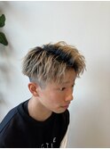 縦落ちアップバング
