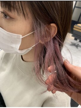 アバーブ ザ ビューティー アイランド(Above the beauty island -oizumi gakuen-) 20代30代40代50代◎ピンクベージュインナーカラー