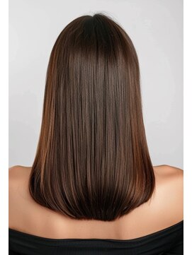 ルシードスタイル アウラ 松戸市五香(LUCIDO STYLE Aura) セミロングスタイル【松戸#五香#白髪染め#カラー#髪質改善】