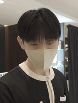 アルム オモテサンドウ(ALLM omotesando) 韓国ヘア シースルーマッシュ ダウンパーマ メンズ 表参道