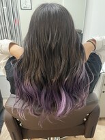 ジエクト ヴィシア(The Ect VIXIA) 裾カラー/ラベンダーカラー/パープル/グラデーション