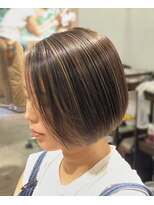 ヘアアンドスパ モア(Hair&Spa More By LikkleMore)&nbsp;デザインカラー/ハイライト/バレイヤージュ/ブリーチ/北区/王子