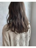 [kichi.] セミロング×くすみベージュ