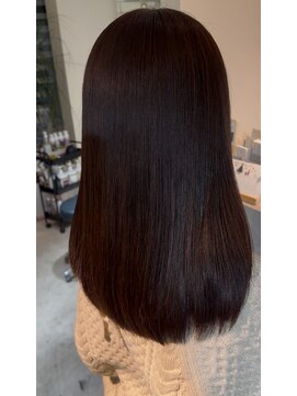 シャムオーツー 国分寺(CHAM:O2) ☆髪質改善美髪ストレート(矯正)&ダークチョコブラウン☆