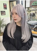 ホワイトシルバー／シルバー/ホワイトアッシュ