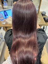 シエルバイアフロート(ciel by afloat)&nbsp;〈藤間〉ブリーチカラー/カシスピンク/大人かわいい/韓国ヘア