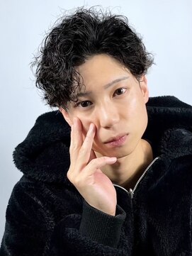 ヒロ銀座 バーバーショップ 札幌本店(HIRO GINZA BARBER SHOP) かきあげスパイラル