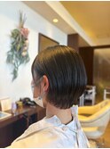 丸みショートボブ