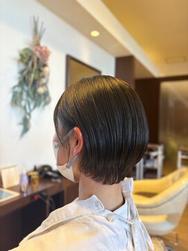 アクセスムーン 那珂店(Access Moon) 丸みショートボブ