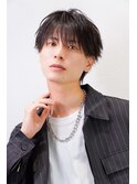 シースルーフェザーショート