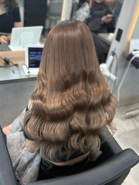 ラピス 福岡天神店(Lapis) やまでぃーハイトーンブリーチ&ダブルカラーエクステ髪質改善