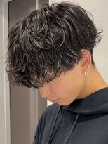 ノード(NODE)&nbsp;波巻きスパイラルツイストスパイラルパーママッシュメンズヘア