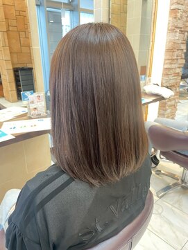 ルページ 千葉(lpage) 髪質改善/顔周りレイヤーカット/グレージュ[千葉/千葉駅]