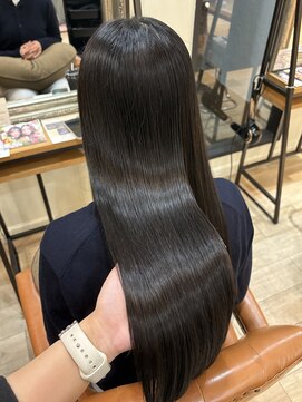 ダークカラーでも艶髪☆