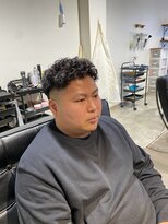 ヘアーシェルターフォーメン(Hair Shelter for men)&nbsp;フェードショートパーマ