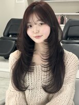 デディトゥ ルイール(dedyto luire)&nbsp;札幌大通レイヤーカットハッシュカット髪質改善韓国ボブ顔周り