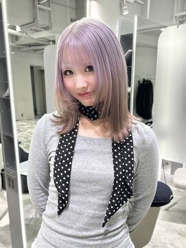 ジェム(GEM) ラベンダー×ベージュ