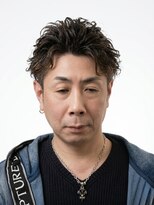 アヴニール アックス(Avenir axe)&nbsp;50代メンズ／イケおじパーマ／メンズカット