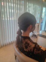 ロージーバイフーガヘアー 元住吉店(Rosy by FUGAhair) ゆるふわローポニースタイル