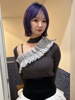 ラパンセ ブルー(LA PENSEE BLEU)&nbsp;艶髪ラベンダーカラー　ブリーチカラー