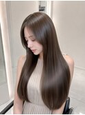 【梅田髪質改善】カラーと同時ok超高濃度水素ストレート