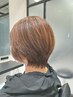 【佐野指名限定】-5歳若見え確定カット+艶髪カラー+ゼロケアヘッドスパ