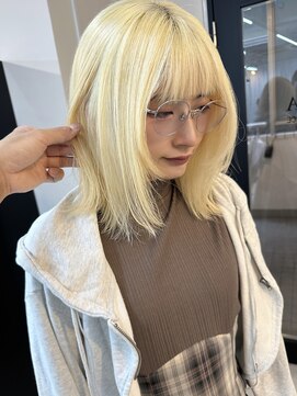ヴェルデ(Verde) ★抜きっぱなしブロンド×レイヤーカット