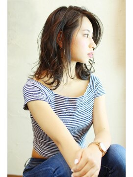 トヌコア ルア 下北沢店(TONUKOA RUA) 【TonukoaRua】軽やかに毛先が弾む大人可愛いロブ★