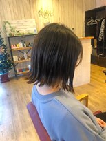 ヘアーサロン リアン 鴻巣店(hair salon Rien) 切りっぱなしボブ